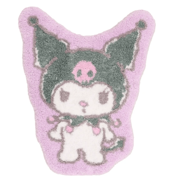 (Pre - Order) Sanrio Kuromi Die - Cut Floor Mat - TokuDeals