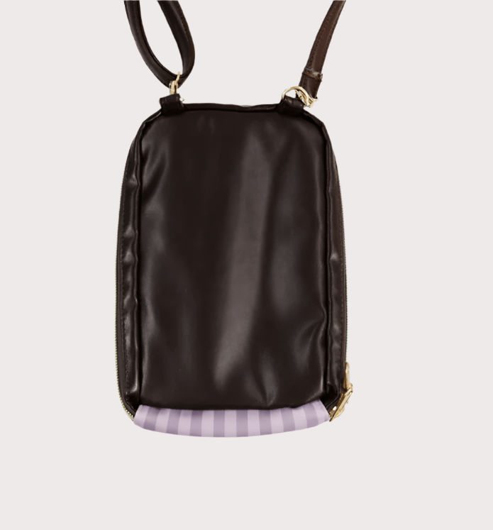 (Pre - Order) Sanrio Kuromi Gothic Party Wallet Shoulder - TokuDeals