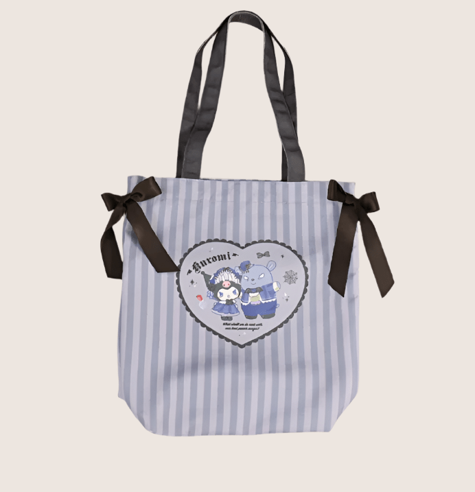 (Pre - Order) Sanrio Kuromi Gothic Tote Bag [Party A4] - TokuDeals
