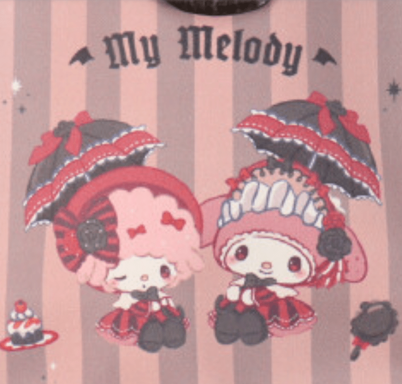 (Pre - Order) Sanrio My Melody Gothic Party Wallet Shoulder - TokuDeals