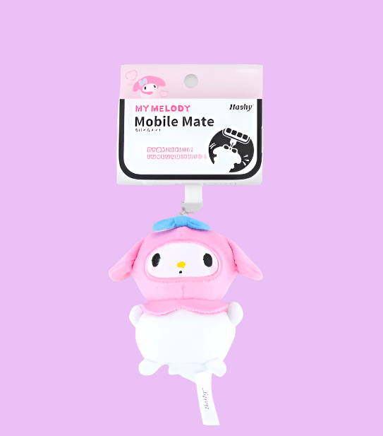 (Pre - Order) Sanrio My Melody Mobile mate Kawaii Plush Mascot - TokuDeals