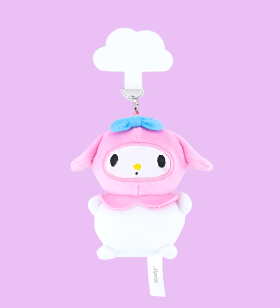 (Pre - Order) Sanrio My Melody Mobile mate Kawaii Plush Mascot - TokuDeals