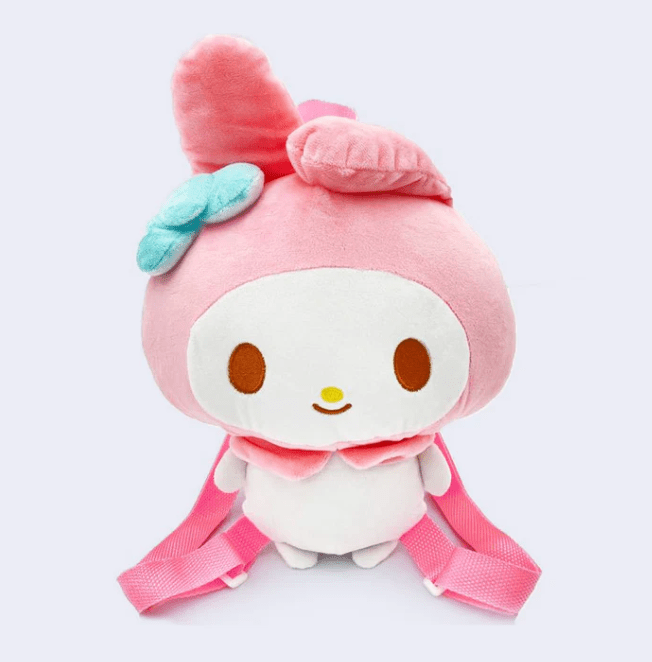 [Pre - Order] Sanrio Plush Backpack Bags: Kawaii My Melody Bag - TokuDeals