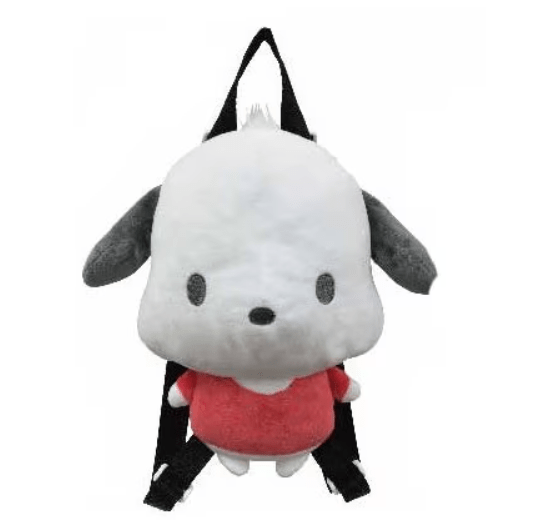[Pre - Order] Sanrio Plush Backpack Bags: Kawaii Pochacco Bag - TokuDeals
