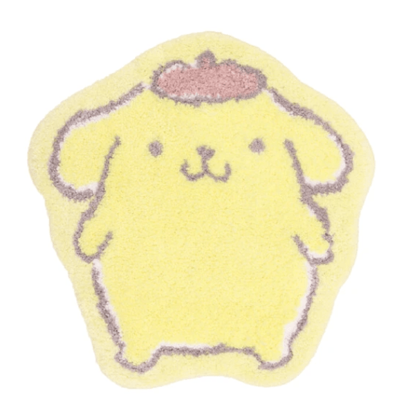 (Pre - Order) Sanrio Pompompurin Die - Cut Floor Mat - TokuDeals