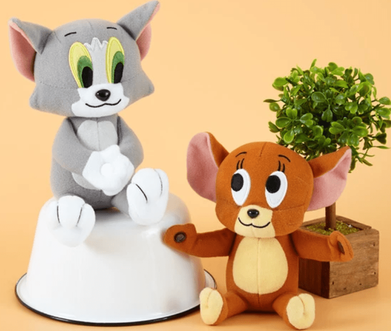 (Pre - Order) Tom and Jerry Nico Plush Keychain - TokuDeals