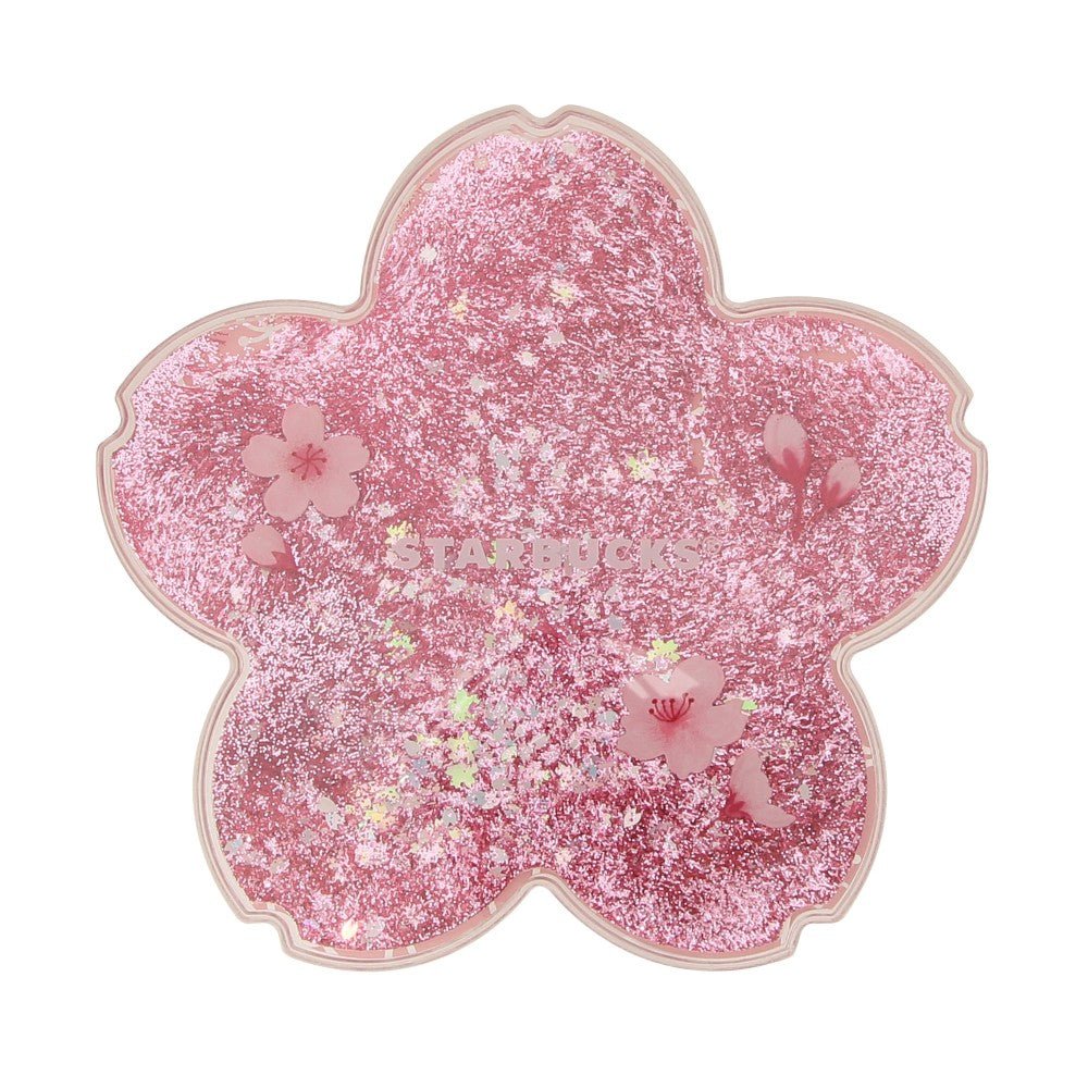 桜の女神/パステルピンクなパワーストーンストラップ/スターガーネットが光り輝く Pre‑Order | Starbucks Japan SAKURA2026 Coaster – Shiny Pink