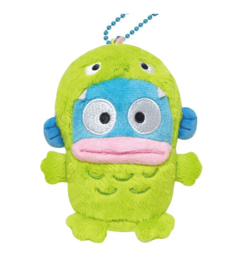 Sanrio Characters (Banzai Series) Ball Chain Mascot Hangyodon (Dinosaur) - TokuDeals