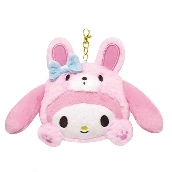 Sanrio Characters (Banzai Series) Face Pass Case My Melody (Rabbit) - TokuDeals