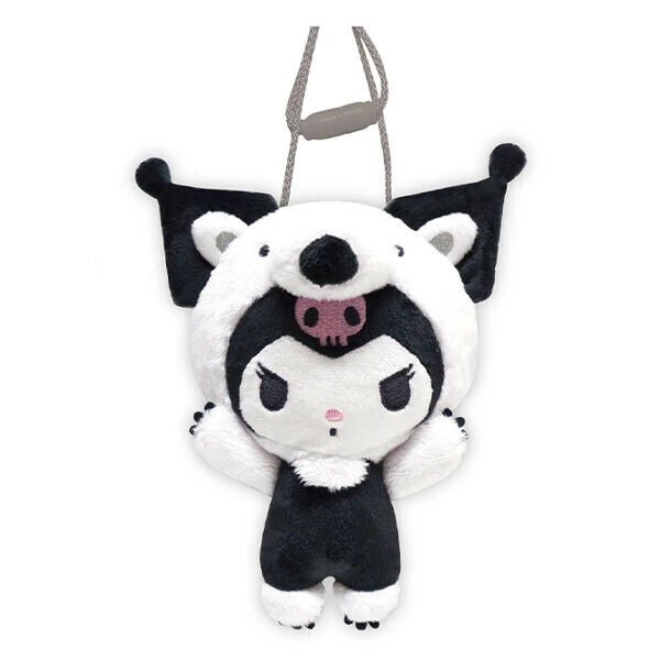 Sanrio Characters (Banzai Series) Plush Neck Pouch Kuromi (Anteater) - TokuDeals
