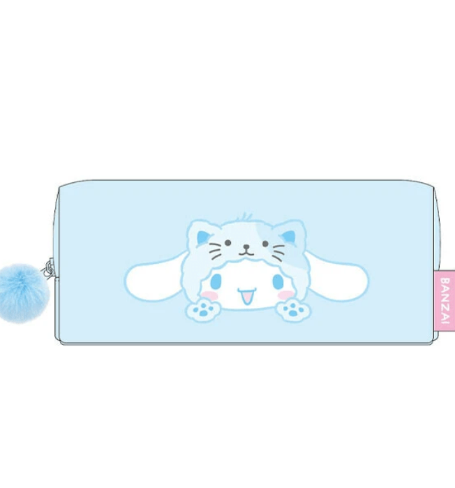 Sanrio Characters (Banzai Series) Square Pouch Cinnamoroll (Cat) - TokuDeals