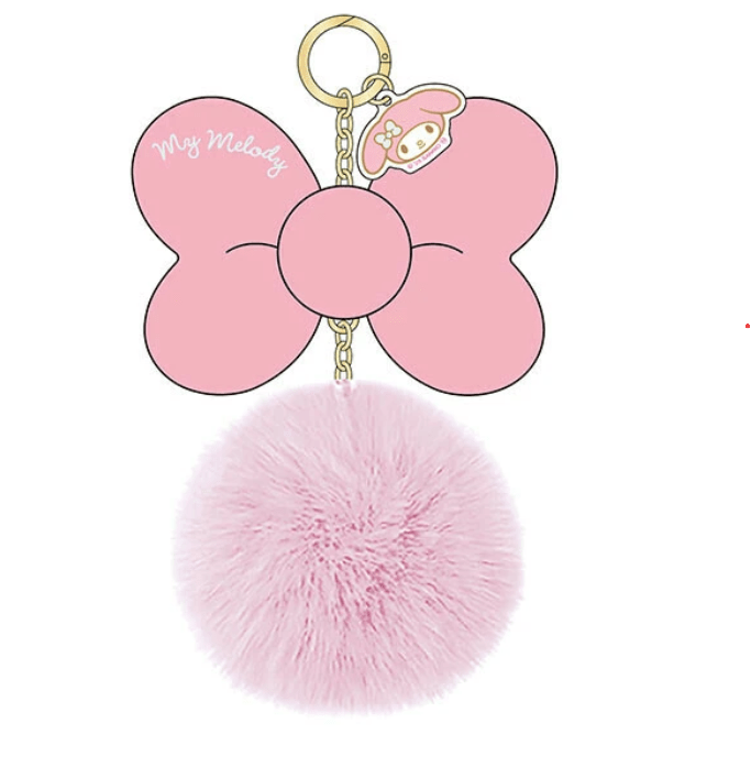 Sanrio Characters Ribbon Fur Charm My Melody - TokuDeals