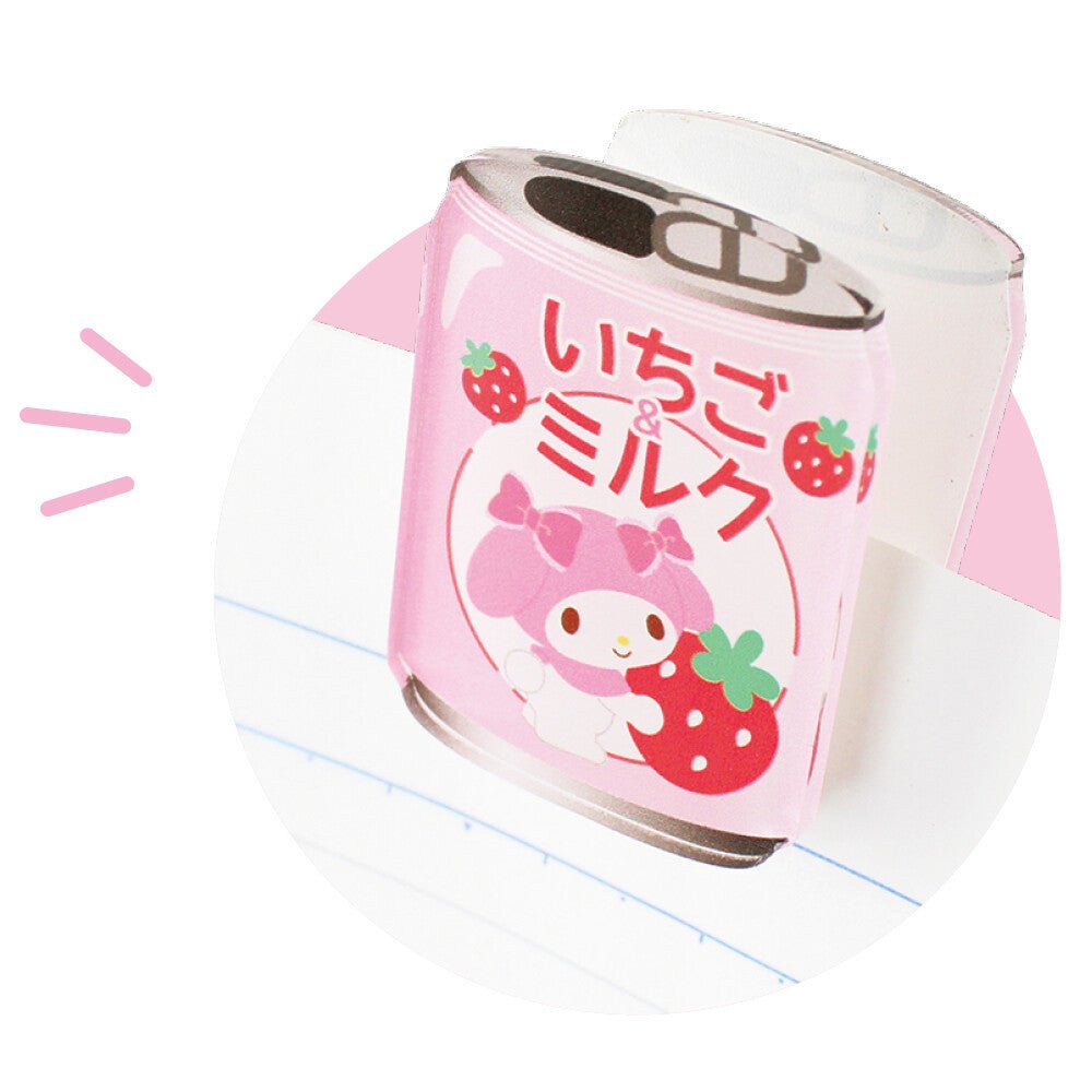 Sanrio Characters Secret Acrylic Clip Happy Drink - TokuDeals