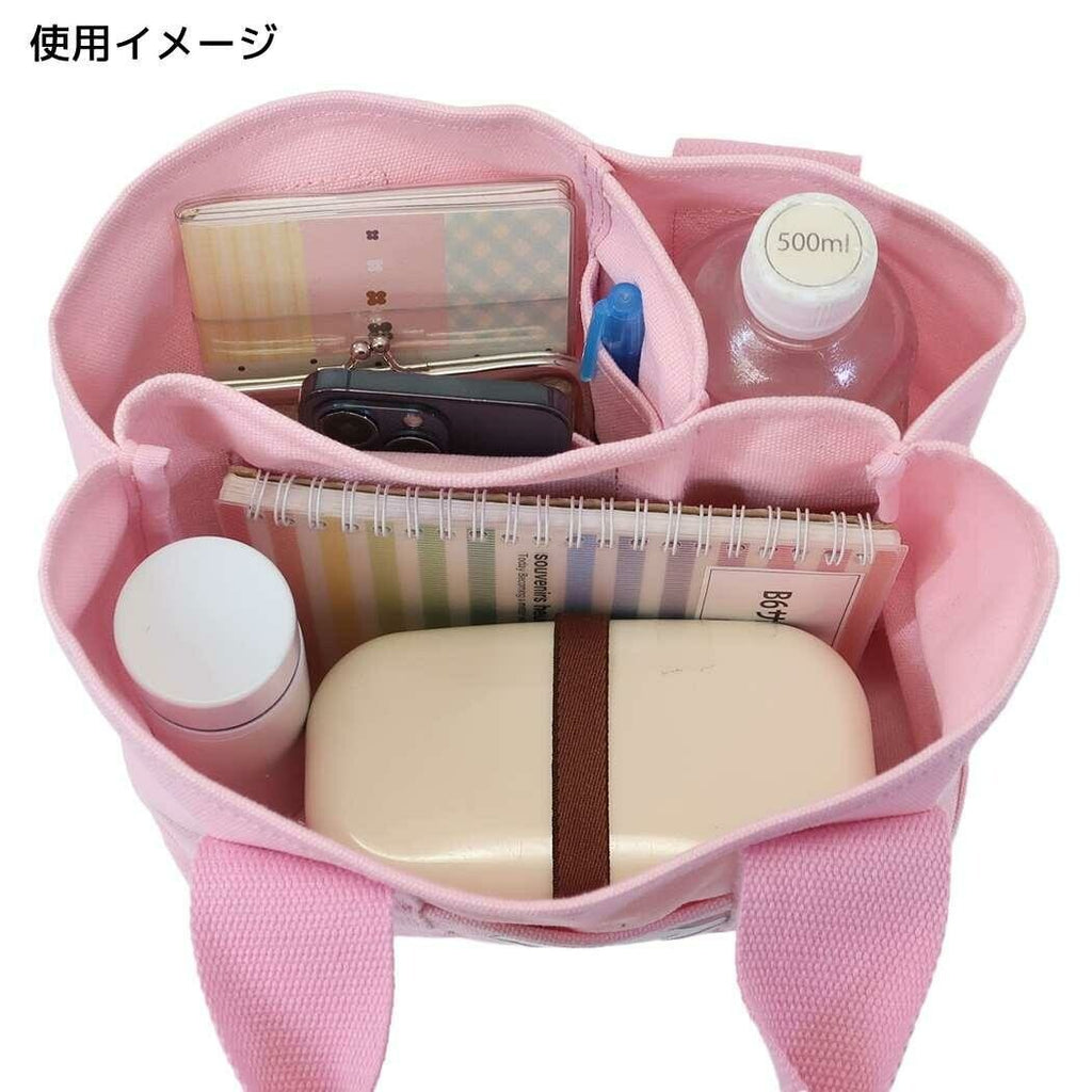 Sanrio Hello Kitty Canvas Divider Mini Tote Bag - TokuDeals