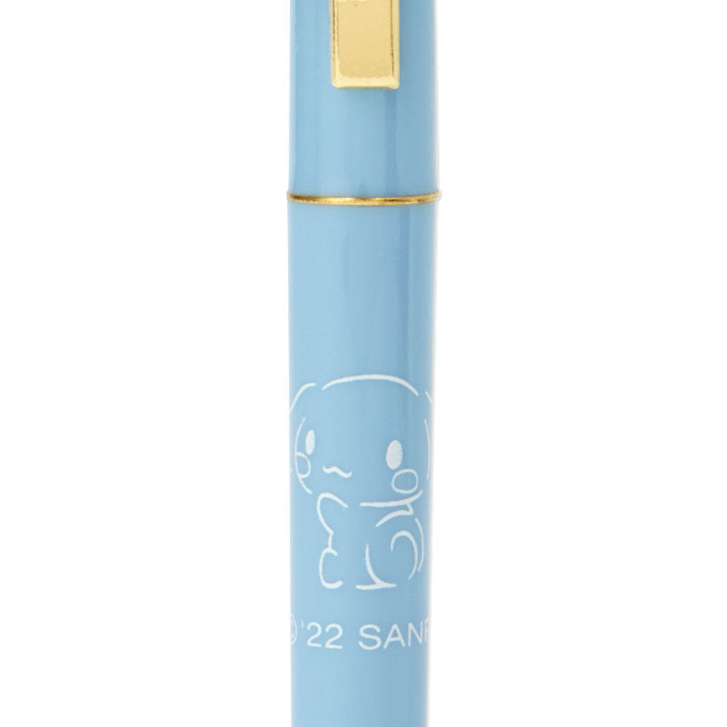 Cinnamoroll Calm Color pen in pastel blue, perfect for journaling, featuring a lightweight design and black ink