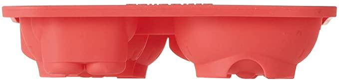 Flexible Hello Kitty mold, perfect for creative dessert lovers who want adorable cakes or frozen treats.