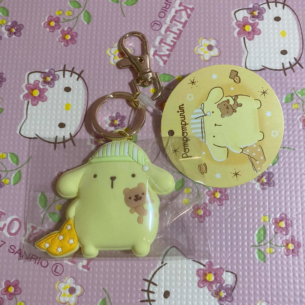 D3707 Pompom Purin Rubber Key Holder - TokuDeals
