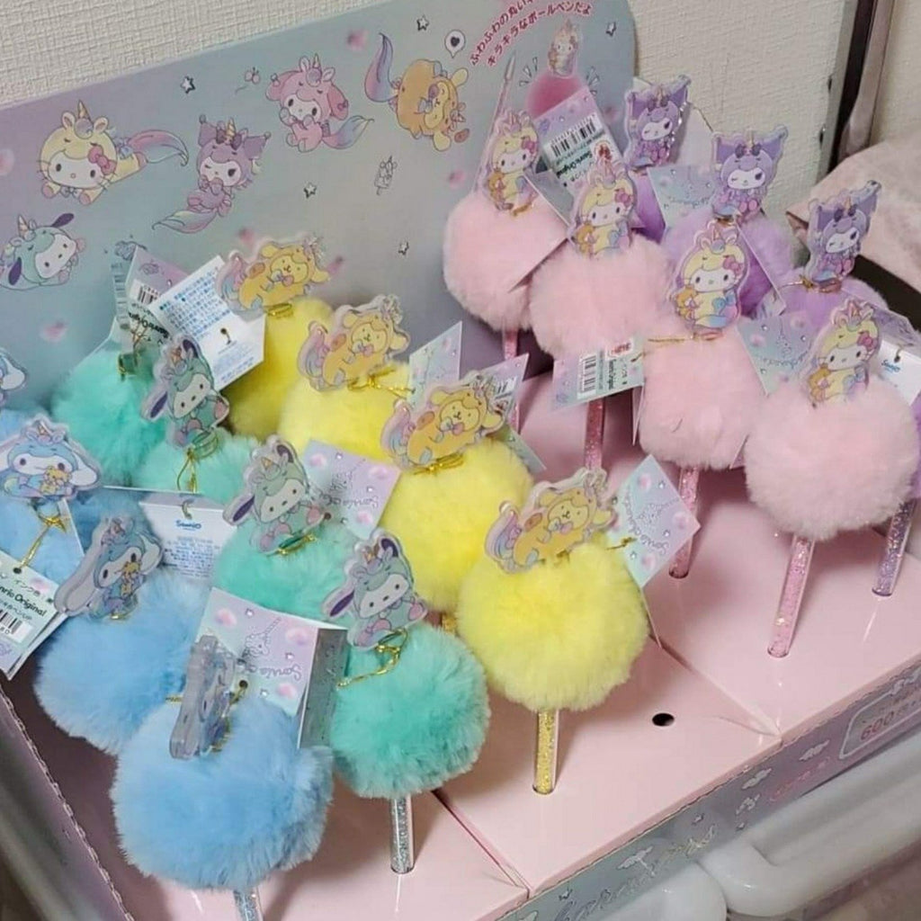 D4564 Sanrio Unicorn Mascot Ballpen - TokuDeals