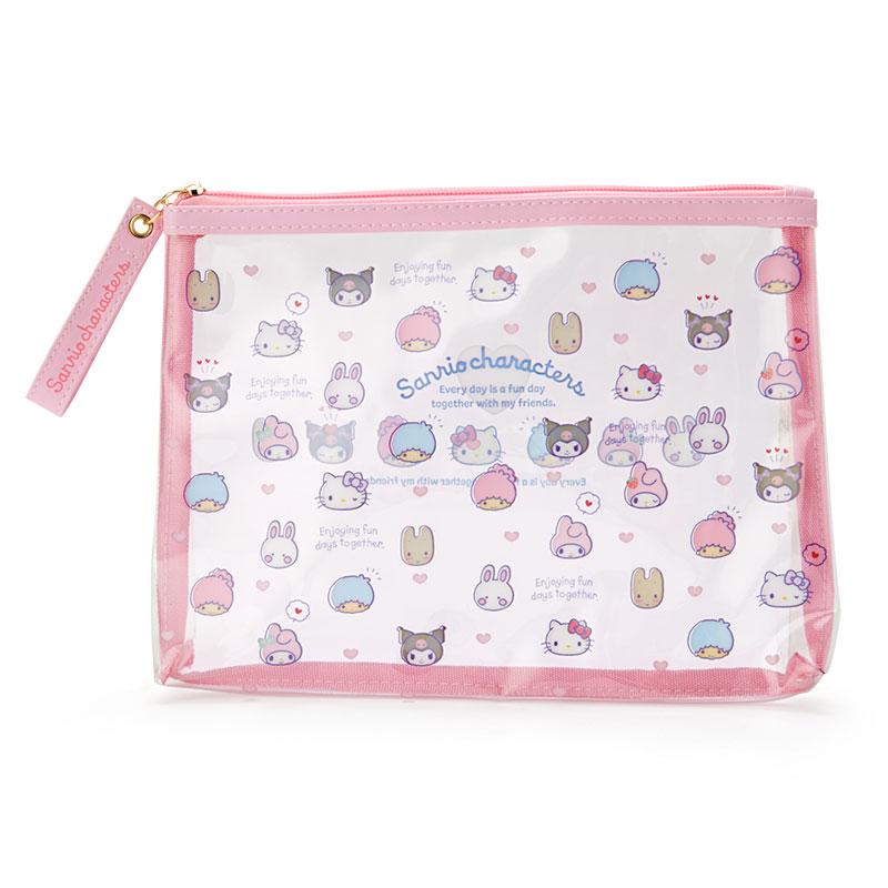 D844 Sanrio Characters A5V Multi-purpose Pouch - TokuDeals
