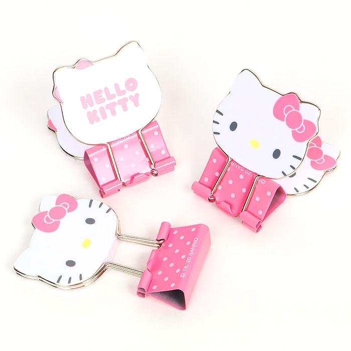 D888 Sanrio Binder Clips 3pc - TokuDeals