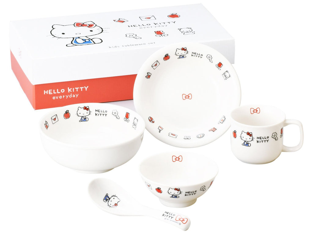 Hello Kitty Children's Tableware Gift Set - TokuDeals