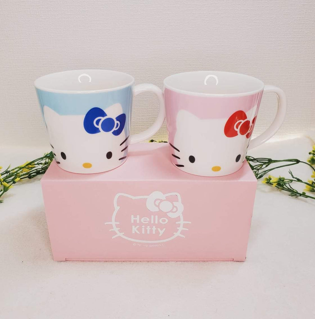 Hello Kitty Face Pair Mug Set - TokuDeals