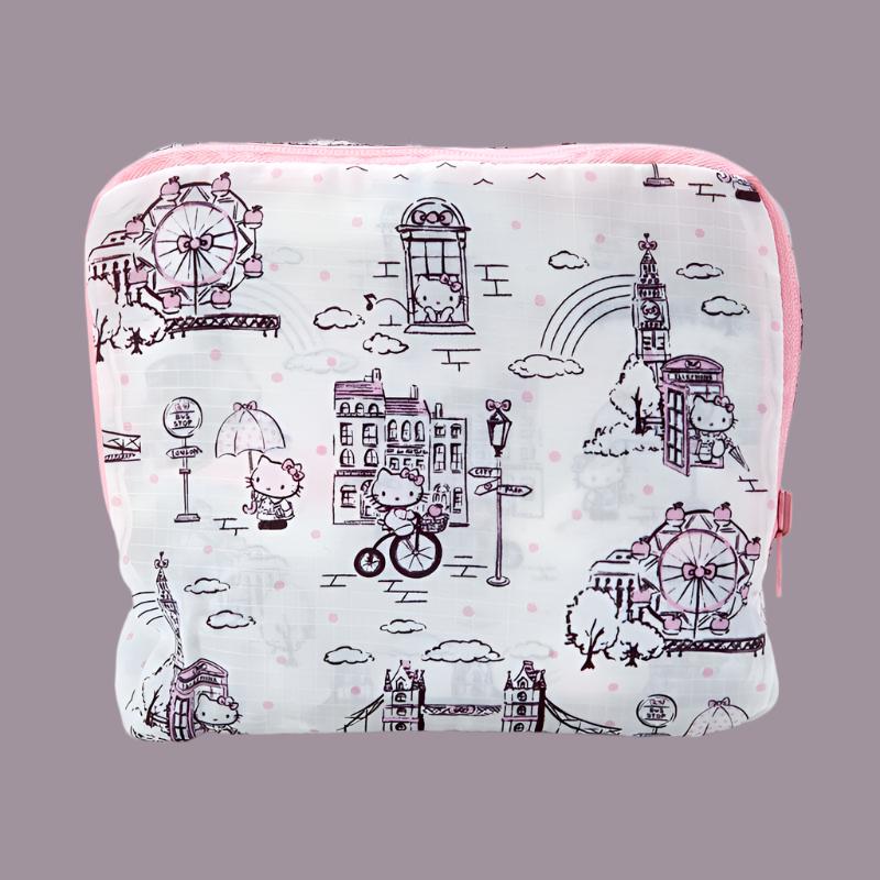 Hello Kitty Foldable Travel Bag Sanrio Character - TokuDeals