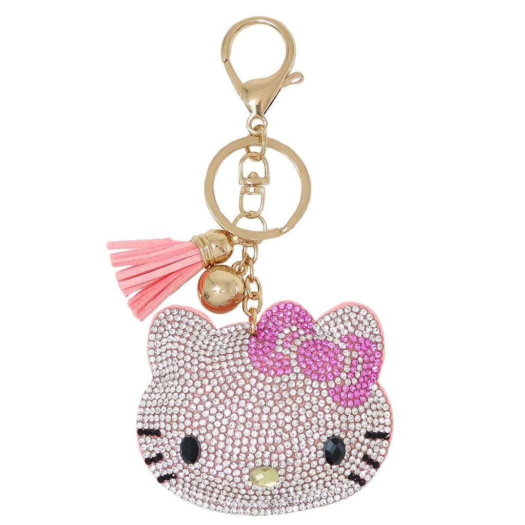 Hello Kitty sparkling leather key holder - TokuDeals