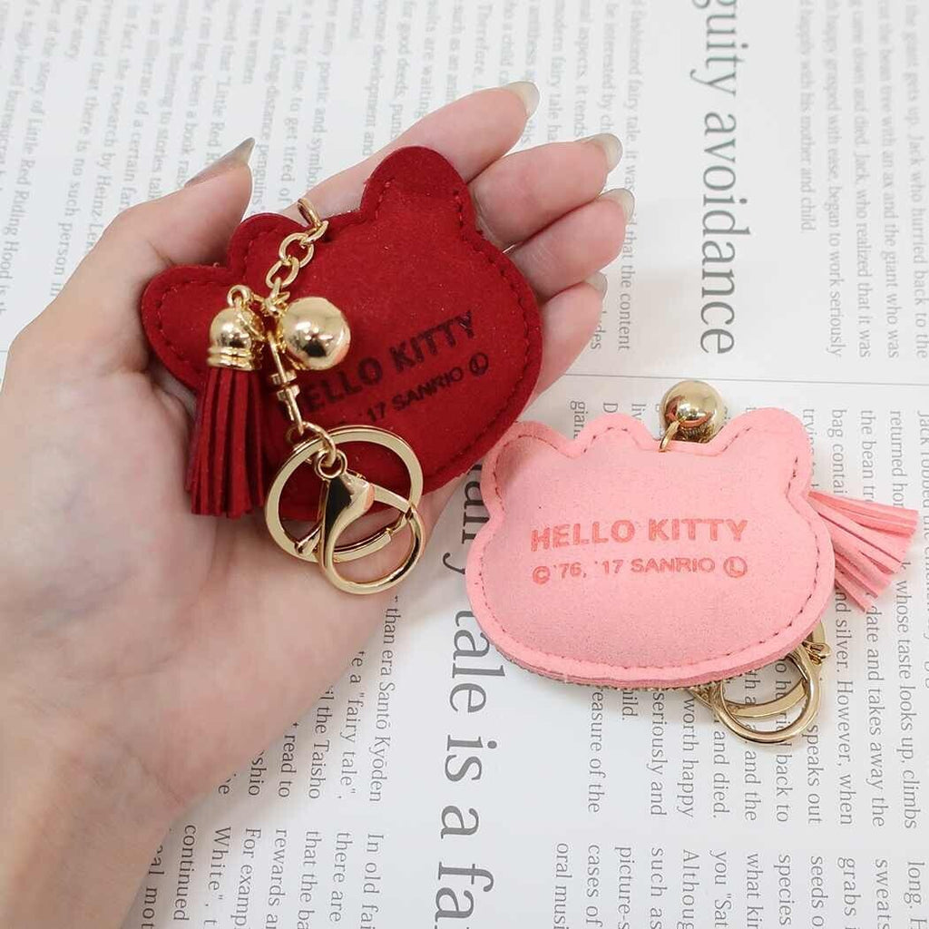 Hello Kitty sparkling leather key holder - TokuDeals