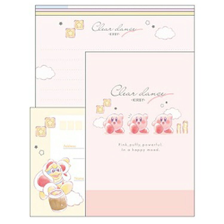 Kirby's Dream Land Volume Up Letter Set Clear dance - TokuDeals