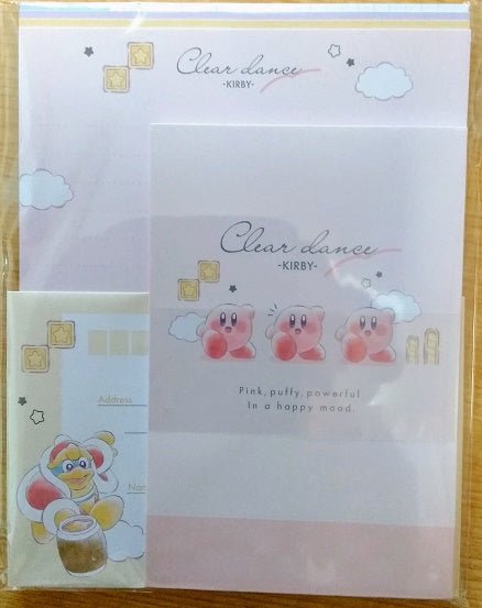Kirby's Dream Land Volume Up Letter Set Clear dance - TokuDeals
