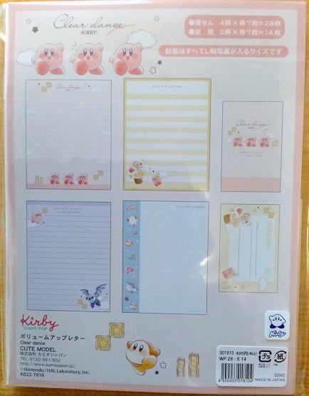 Kirby's Dream Land Volume Up Letter Set Clear dance - TokuDeals