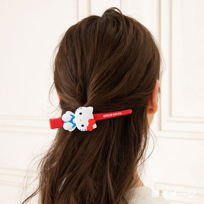 Pompom Purin Long Hair Clip