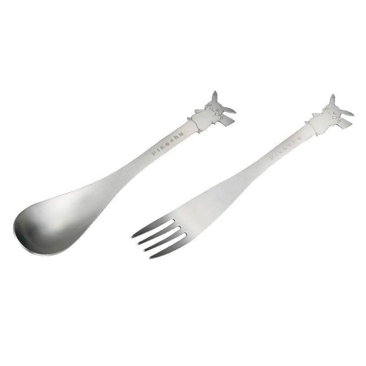 Pocket Monster Stainless Cutlery (L size) Spoon Fork - TokuDeals