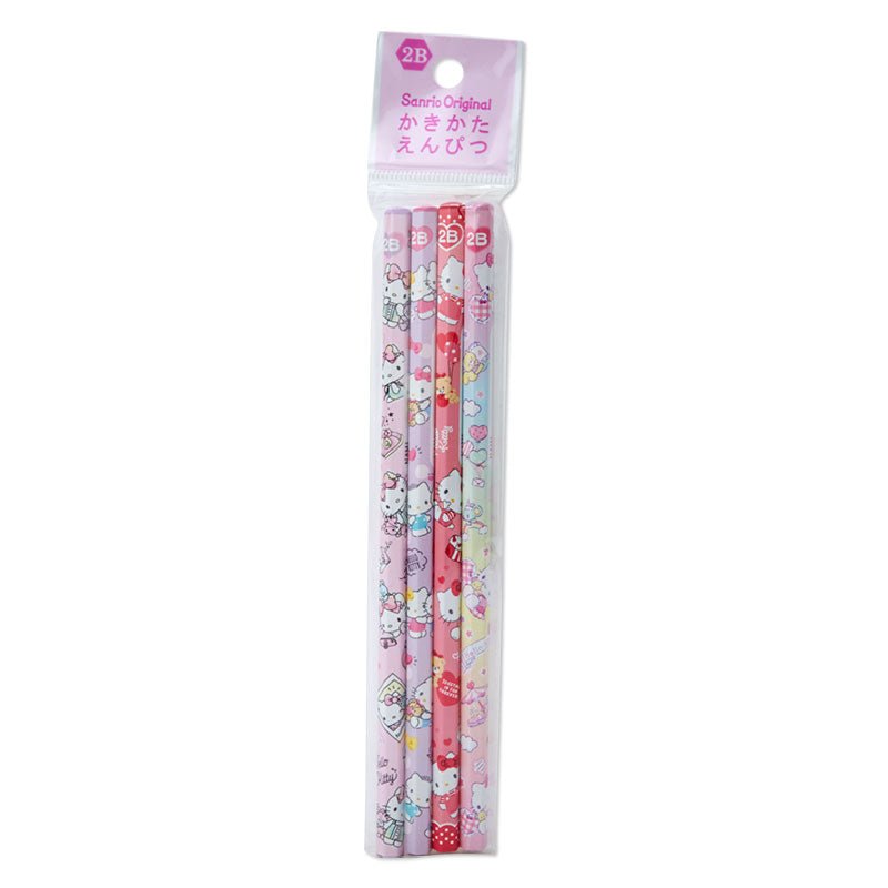 Sanrio 2B pencil set of 4 - TokuDeals