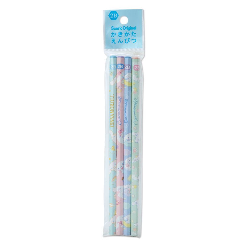 Sanrio 2B pencil set of 4 - TokuDeals