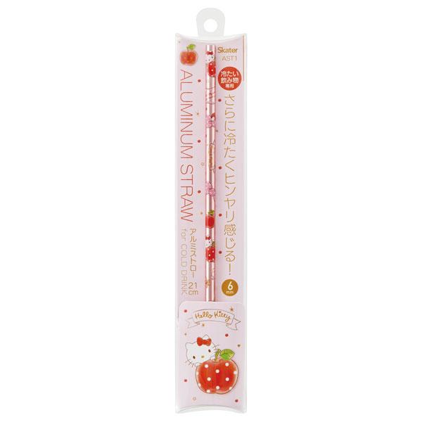 Sanrio Character Aluminum Straws - Hello Kitty