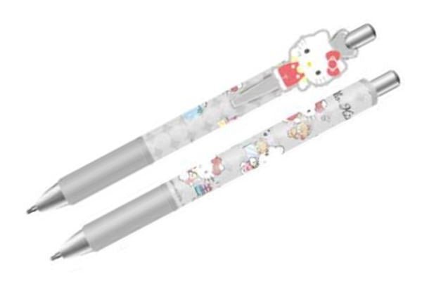 Sanrio Characters Gel pen with mascot - TokuDeals