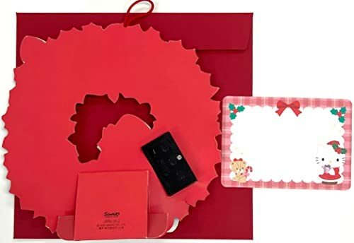 Sanrio Christmas light & melody card (with mini card) - TokuDeals