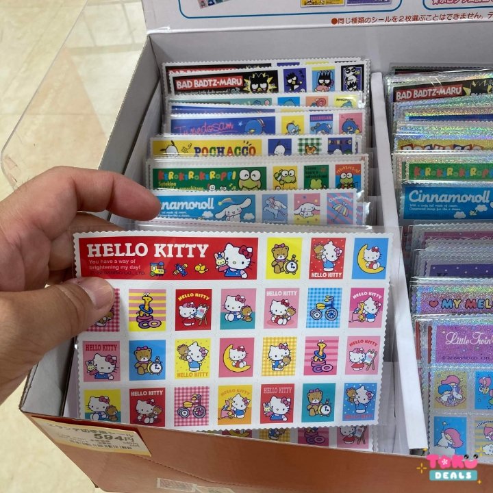 Sanrio Select Stamp Sticker Envelope - TokuDeals