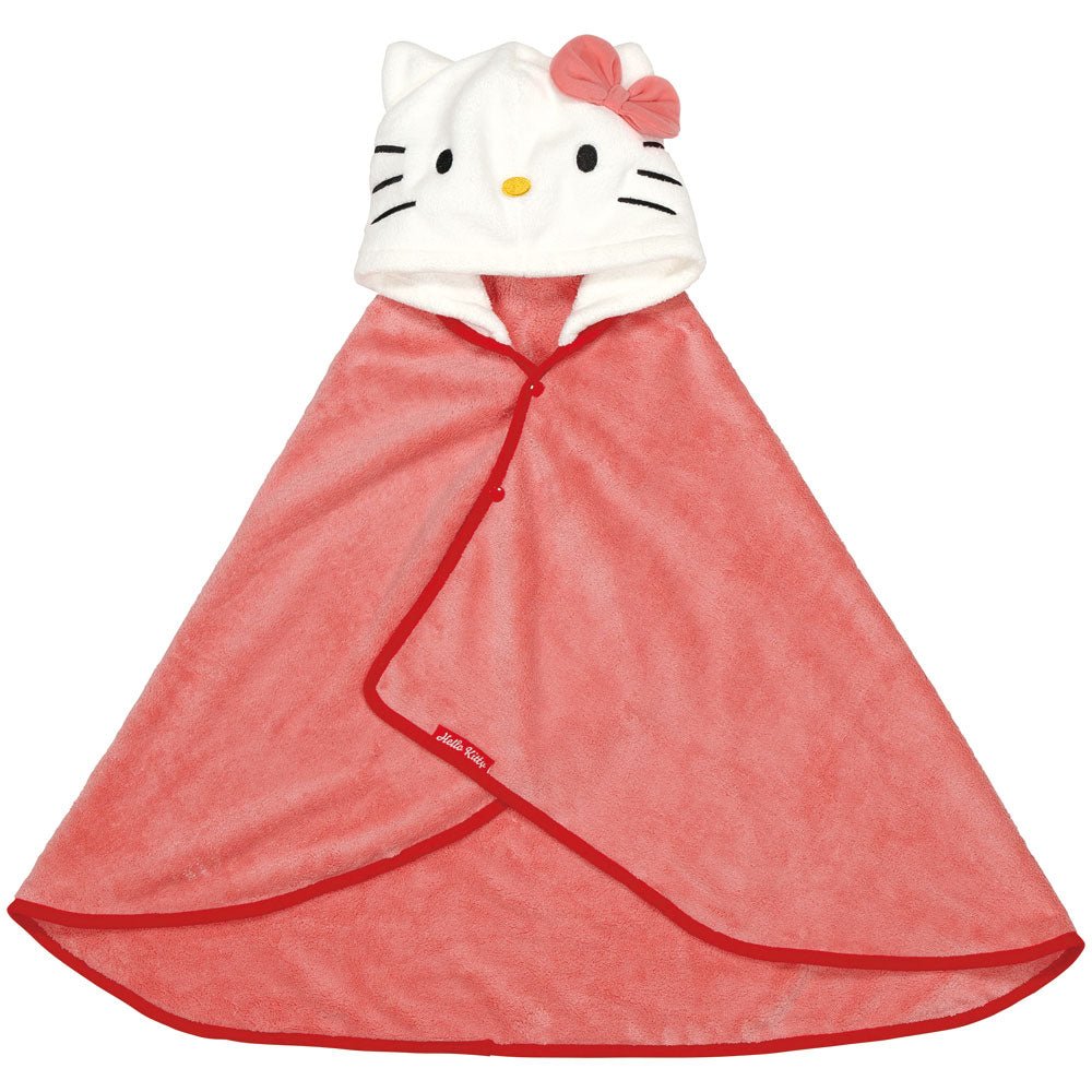 Sanrio Water - absorbing and quick - drying hooded bath poncho - TokuDeals